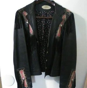 Custom deer skin jacket